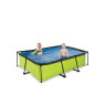 Piscine EXIT Lime 220x150x65cm avec pompe filtrante - vert