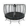 Trampoline EXIT Elegant Premium ø366cm avec filet de sécurité Deluxe - noir