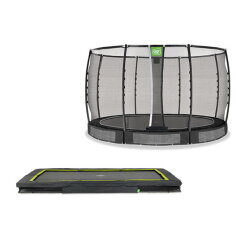 Trampoline enterr&eacute;